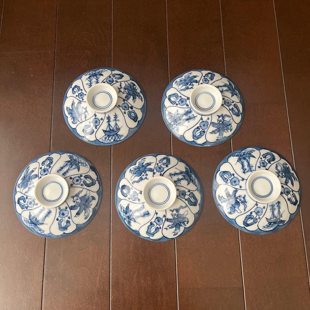 華山萬右衛門　飯椀　5客セット