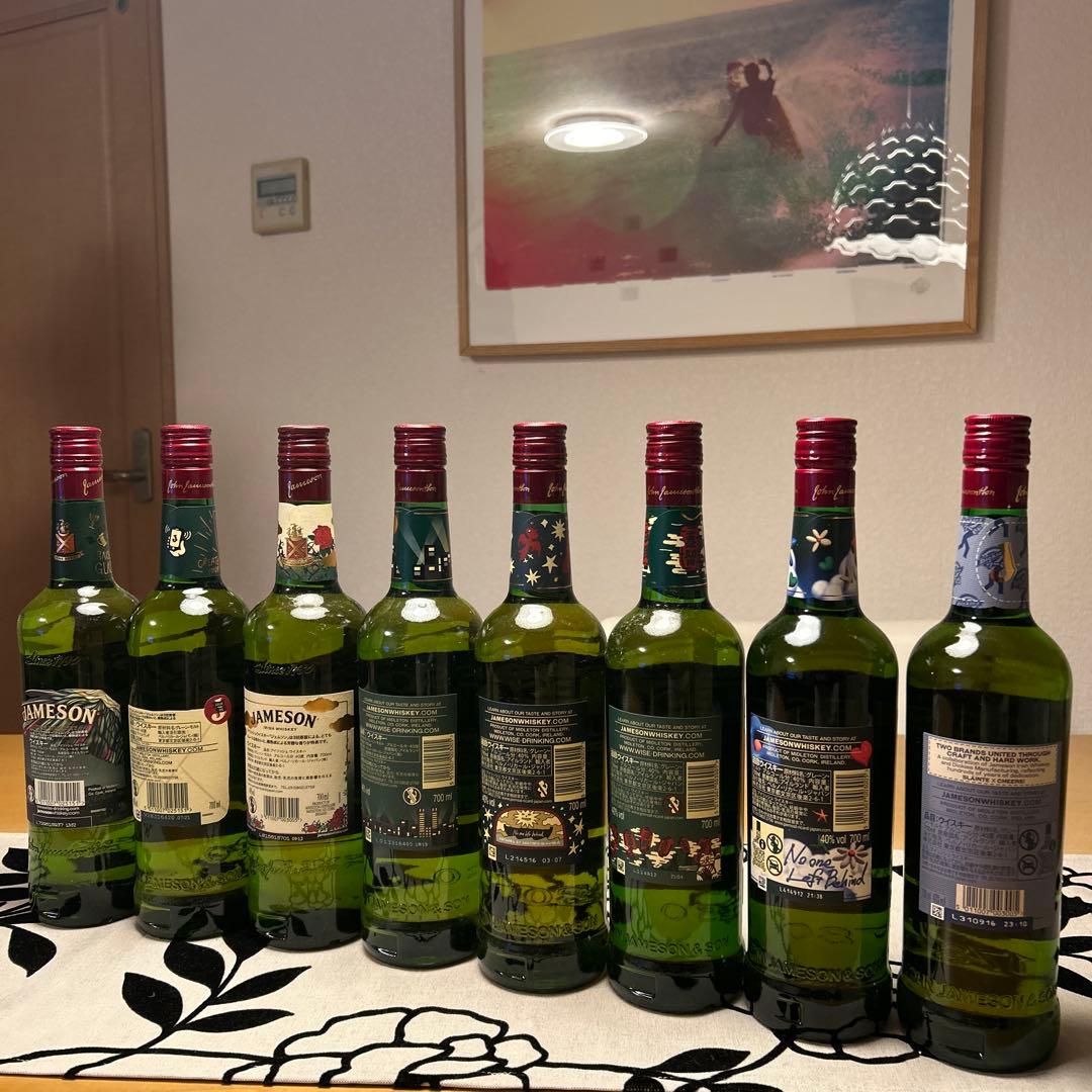 ジェムソン　ウイスキー 限定版 8本セット