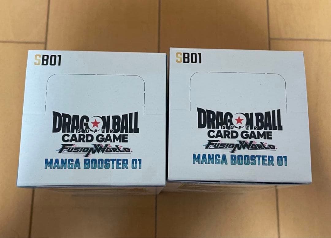 ドラゴンボールカードゲーム マンガブースター01 2個セット　新品未開封