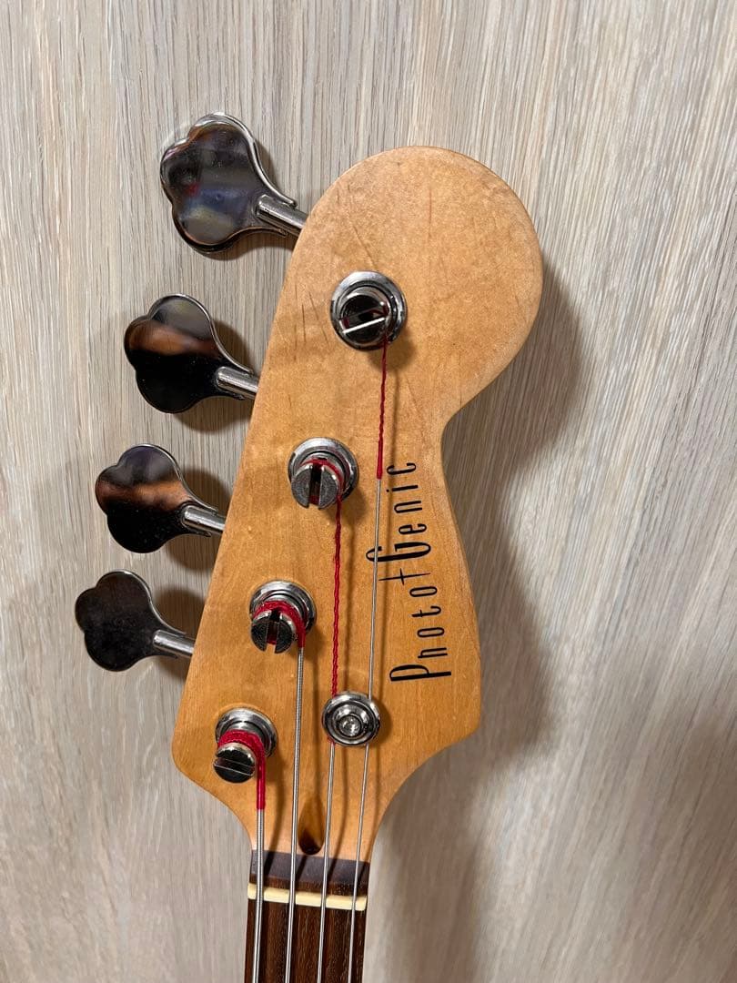 PhotoAuthentic エレキベース アイボリー