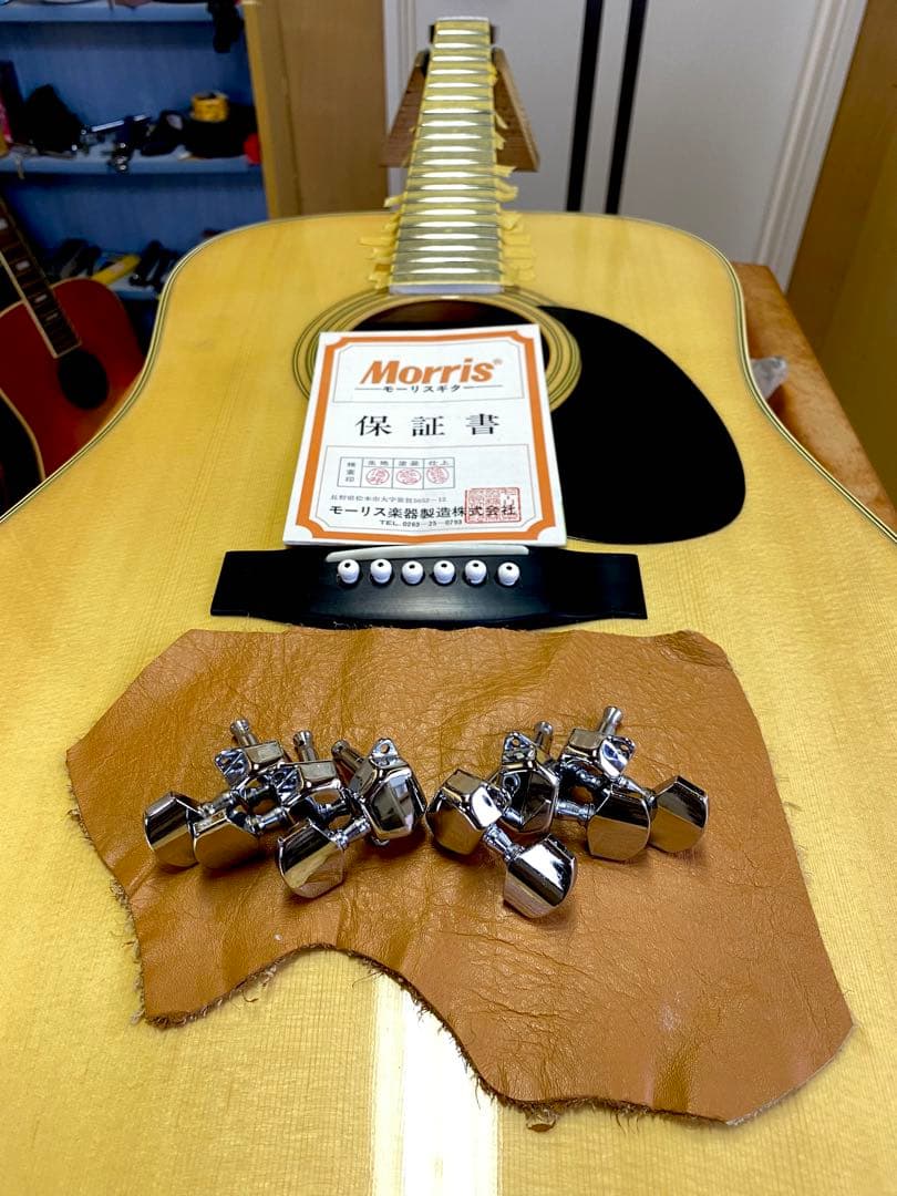 お正月価格‼️美品　Morris W20 1970年代 ピックカード新品‼️