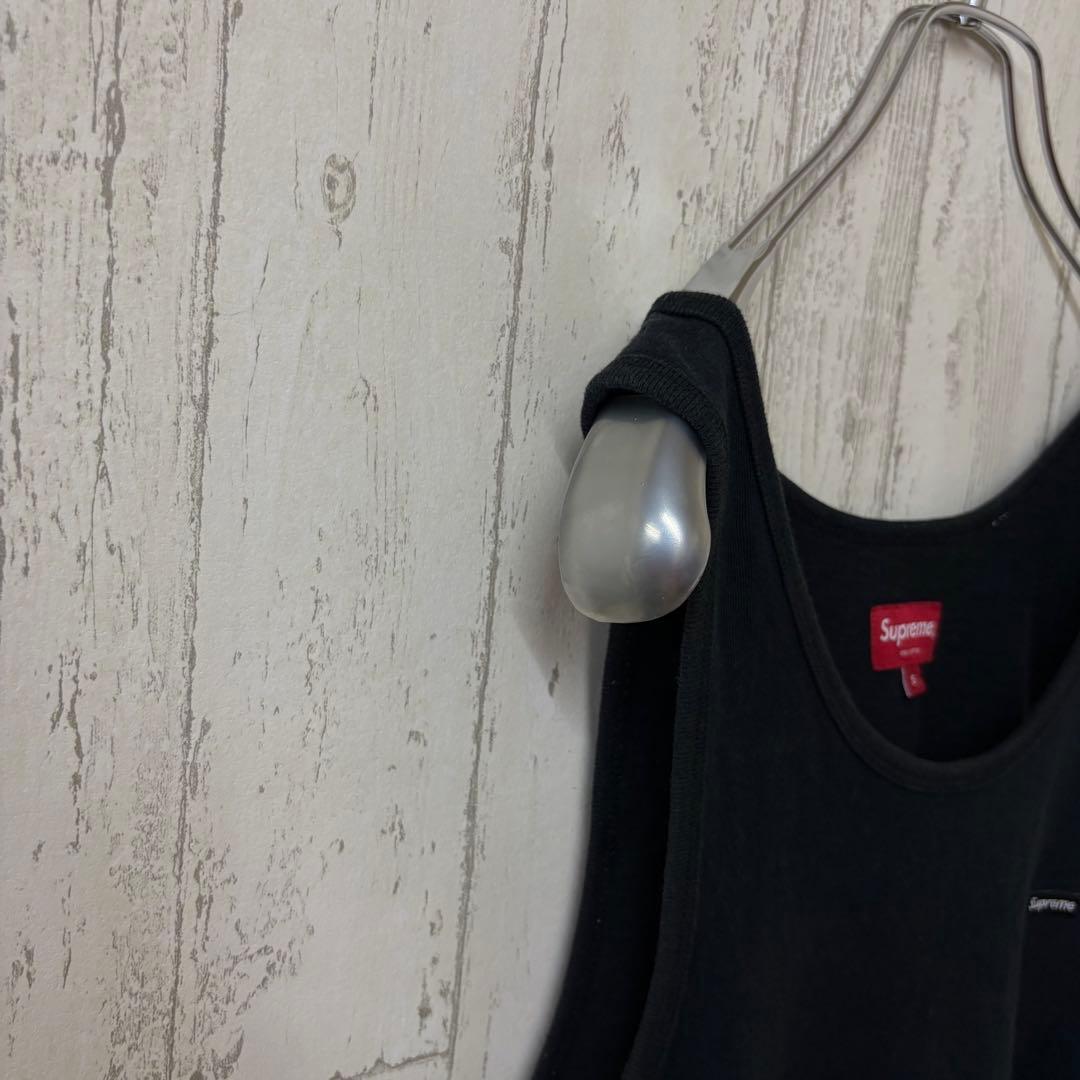 【激レア】SUPREME シュプリーム　タンクトップ　ボックスロゴ　黒　ゆるだぼ