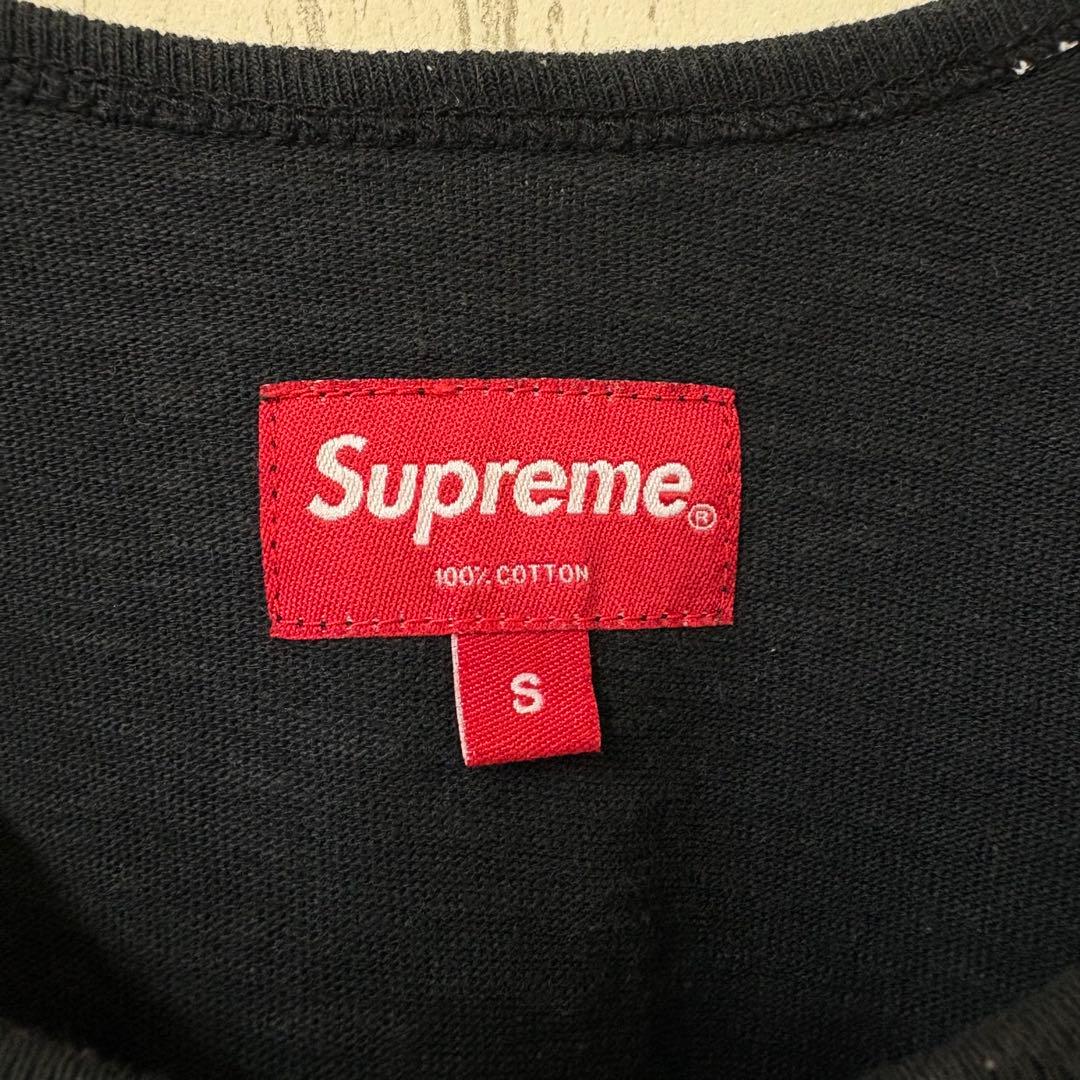 【激レア】SUPREME シュプリーム　タンクトップ　ボックスロゴ　黒　ゆるだぼ