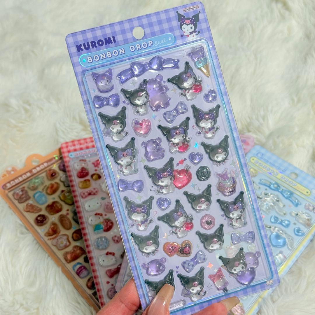 ボンボンドロップ シール ウォーターシール おはじきシール