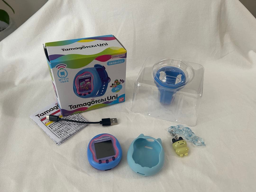 (良品)Tamagotchi Uni Blue たまごっちユニ ブルー