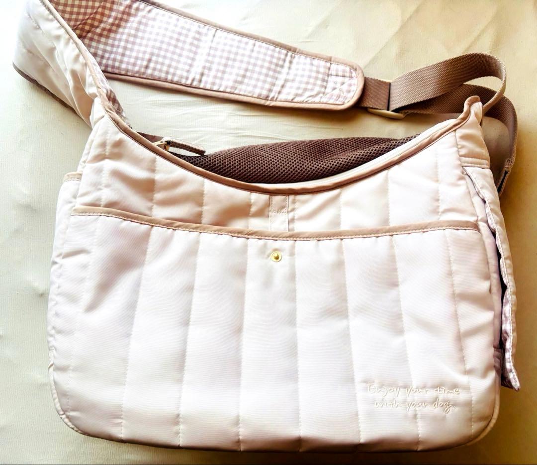 ペットパラダイス 犬用 キャリーバッグ スリング ベージュ 小型犬