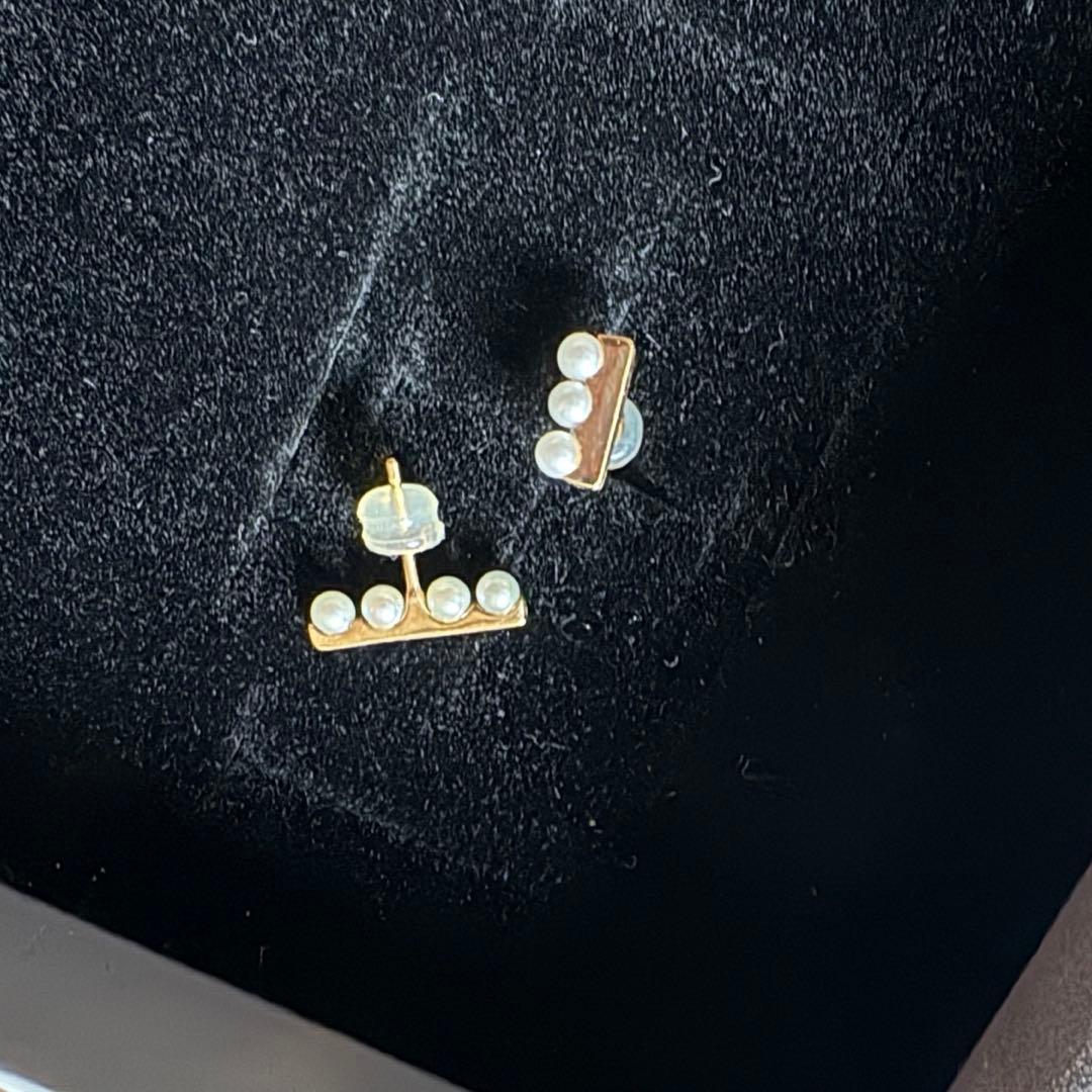 BELUGA アコヤパール ピアス２個　セット