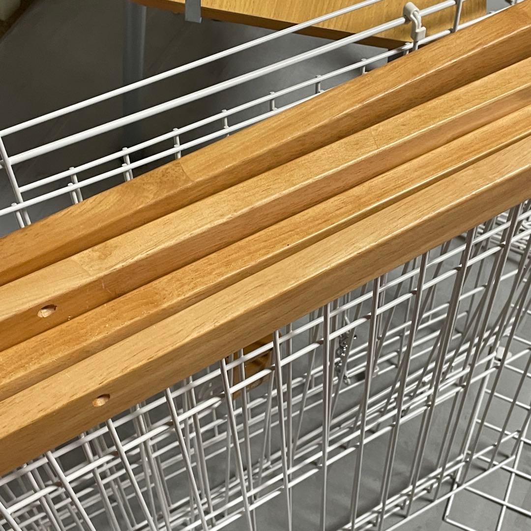 Richell 木製キャットケージS お掃除簡単ライトブラウン　キャットケージ