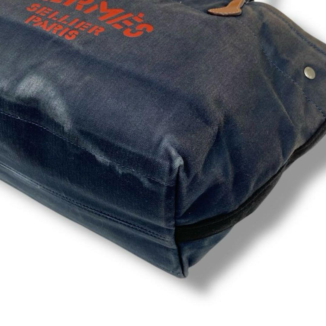 良品 HERMES エルメス ロゴ キャバリエ 2WAY バッグ Vintage