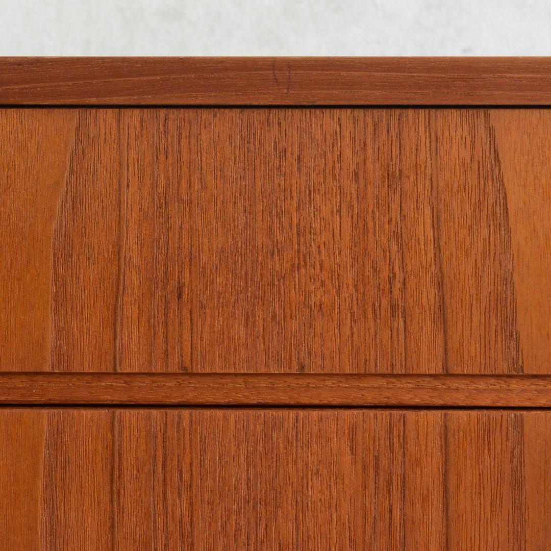 デンマーク 北欧ヴィンテージ チーク３段 スモールチェスト 北欧家具 オイル仕上