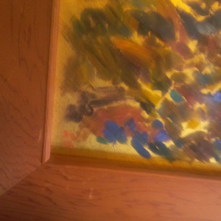 小林和作紀州の海です。小林和作は梅原龍三郎の弟子です。