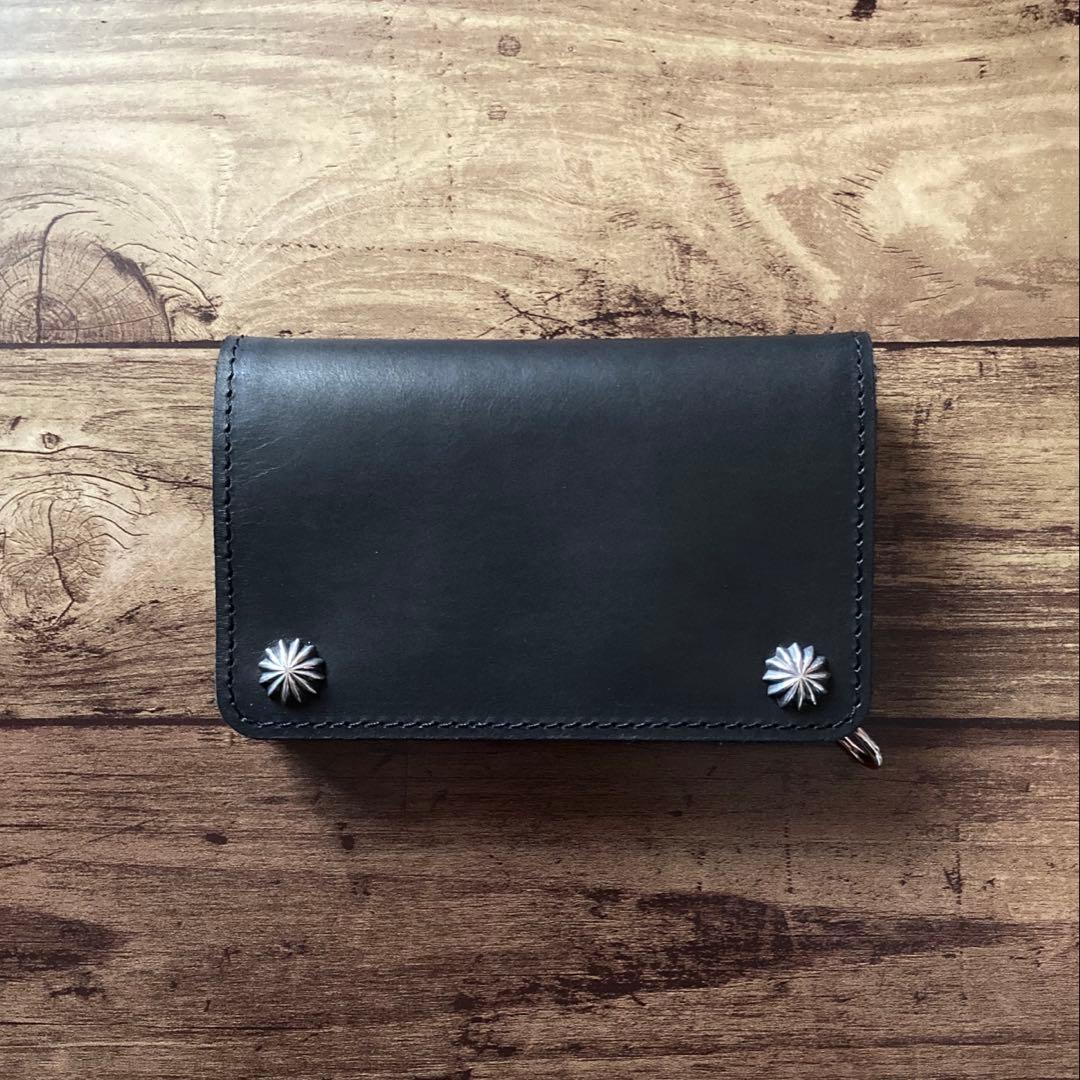 【お札を折らずに収納】トラッカーウォレット150（ミドル）3層【受注生産】