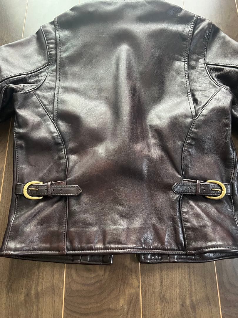 おざVANSON バンソン レザー ライダースジャケット エンフィールド