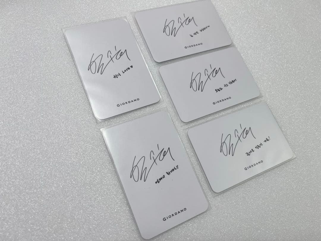 ハンソヒ　トレカ　フォトカード