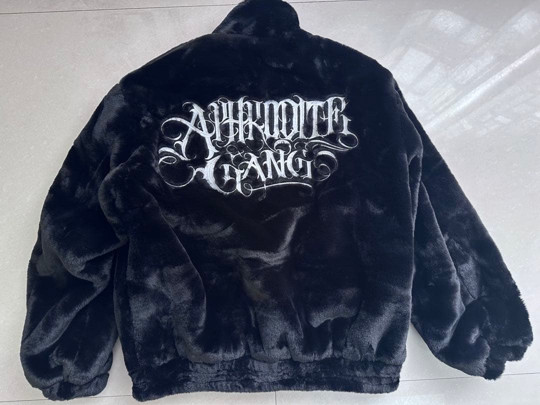 ジャケット・アウター BUDSPOOL CLASSIC LOGO FAUX FUR JACKET