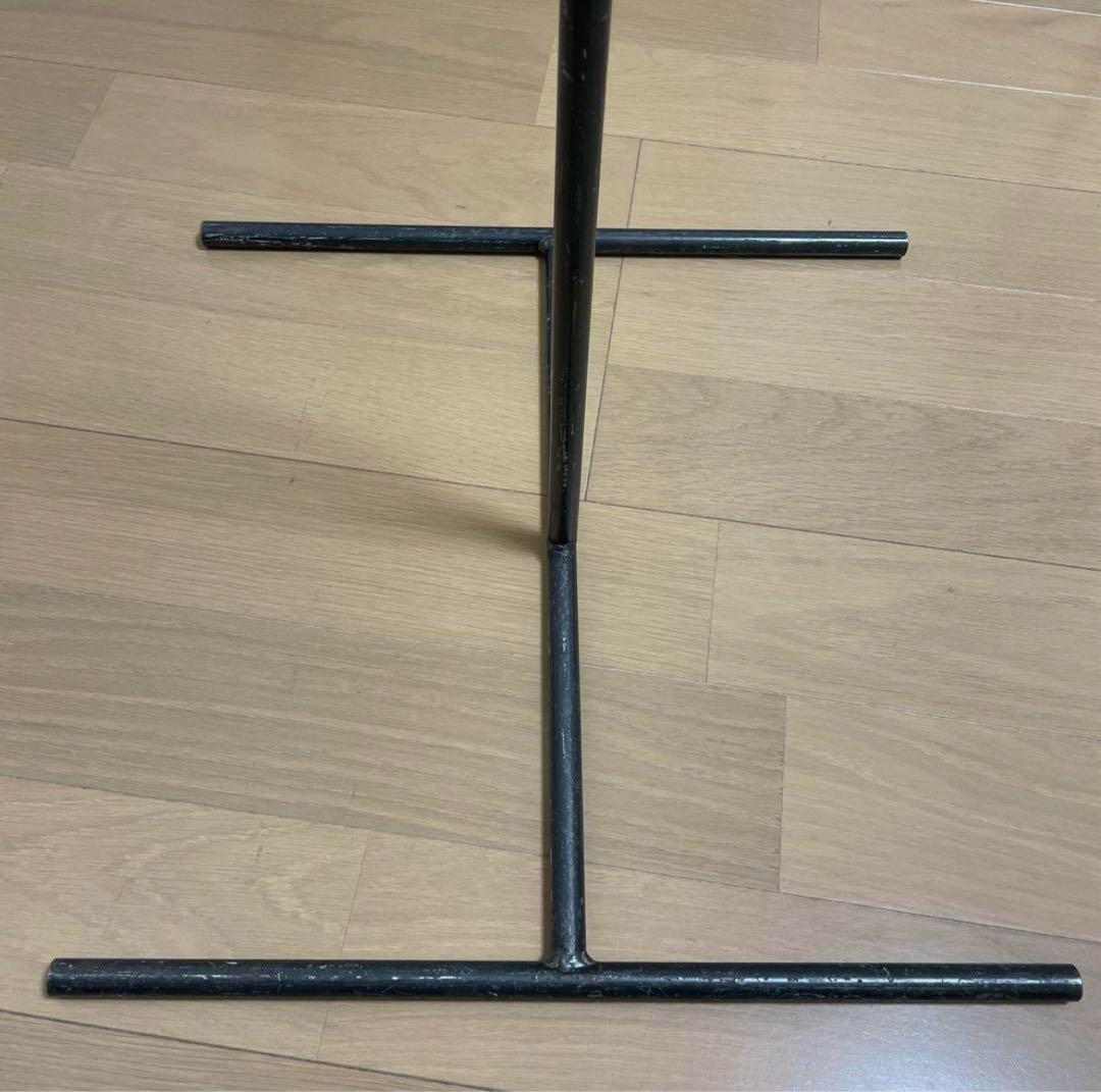 【ラスト1点】インダストリアル アイアン T字ハンガーラック シャビー 店舗什器