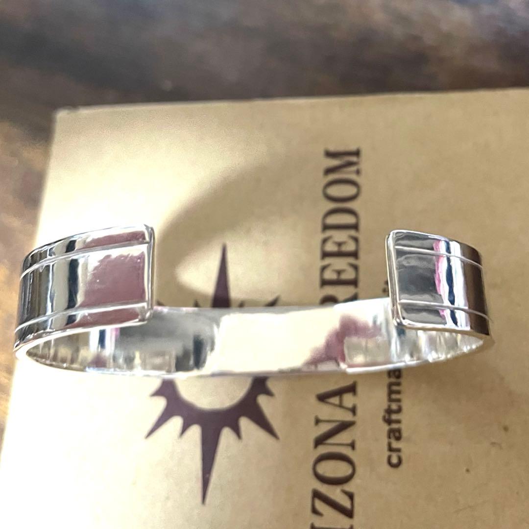 オマル　美品　アリゾナフリーダム バングル　12mm k18 大太陽神　金