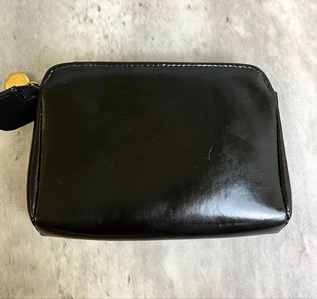 CHANEL ケース　小物入れ ココマーク ゴールドレディース ブラック