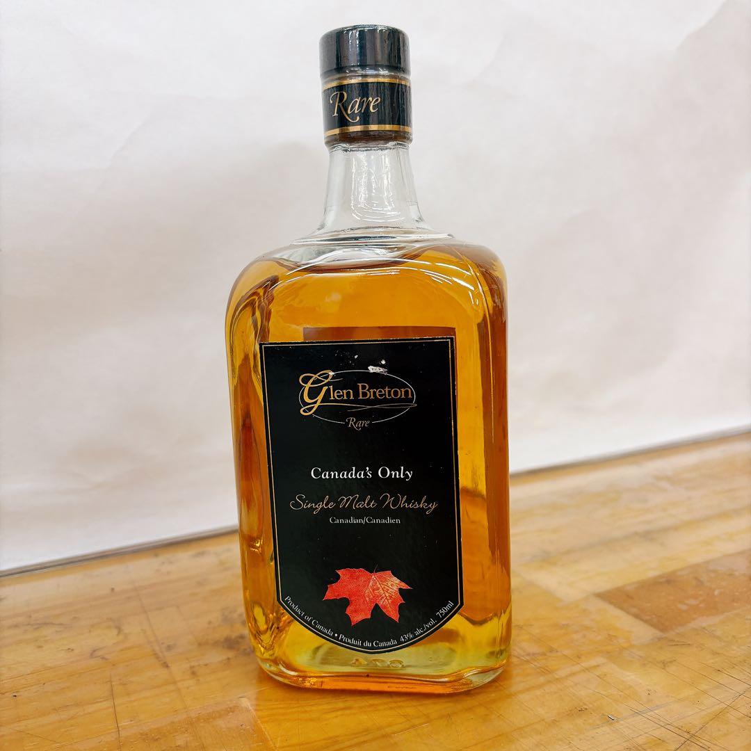 グレンブレトン レア カナディアン シングルモルト ウイスキー 750ml