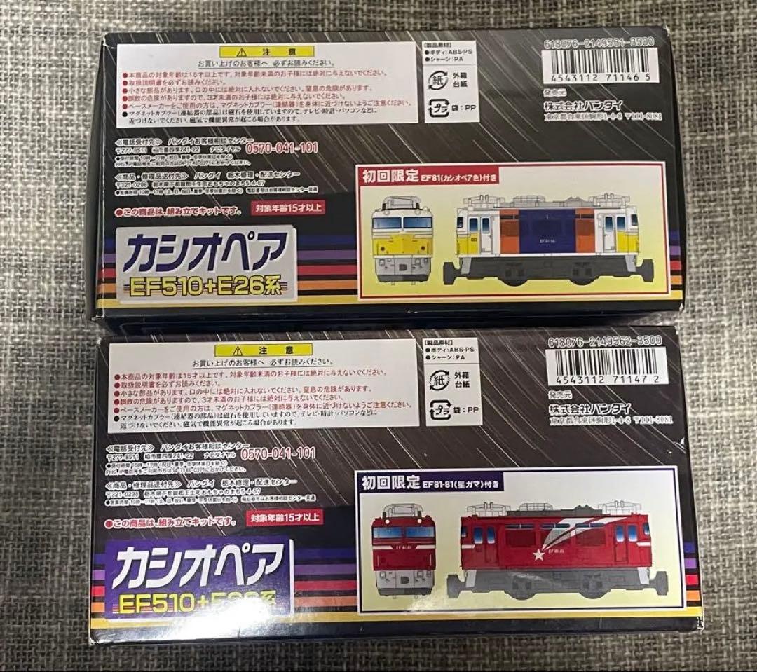 【初回限定版　未組立】Bトレイン カシオペア A・Bセット