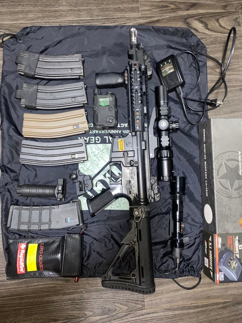 サバゲー 東京マルイ 次世代電動ガン M4 リポバッテリーカスタム