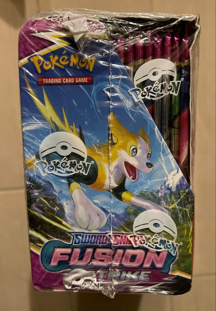 FUSION STRIKE ブースターボックス英語版シュリンク付