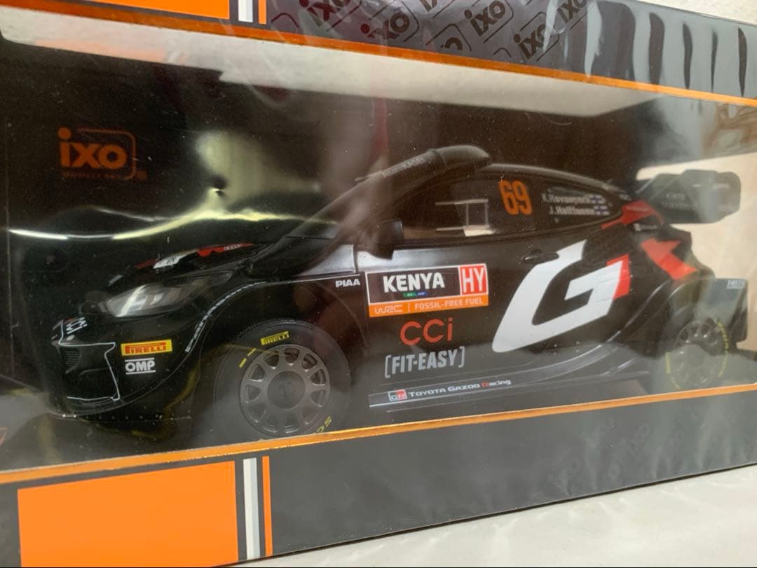1/18トヨタ GR ヤリス Rally1 #64 2024年サファリラリー優勝
