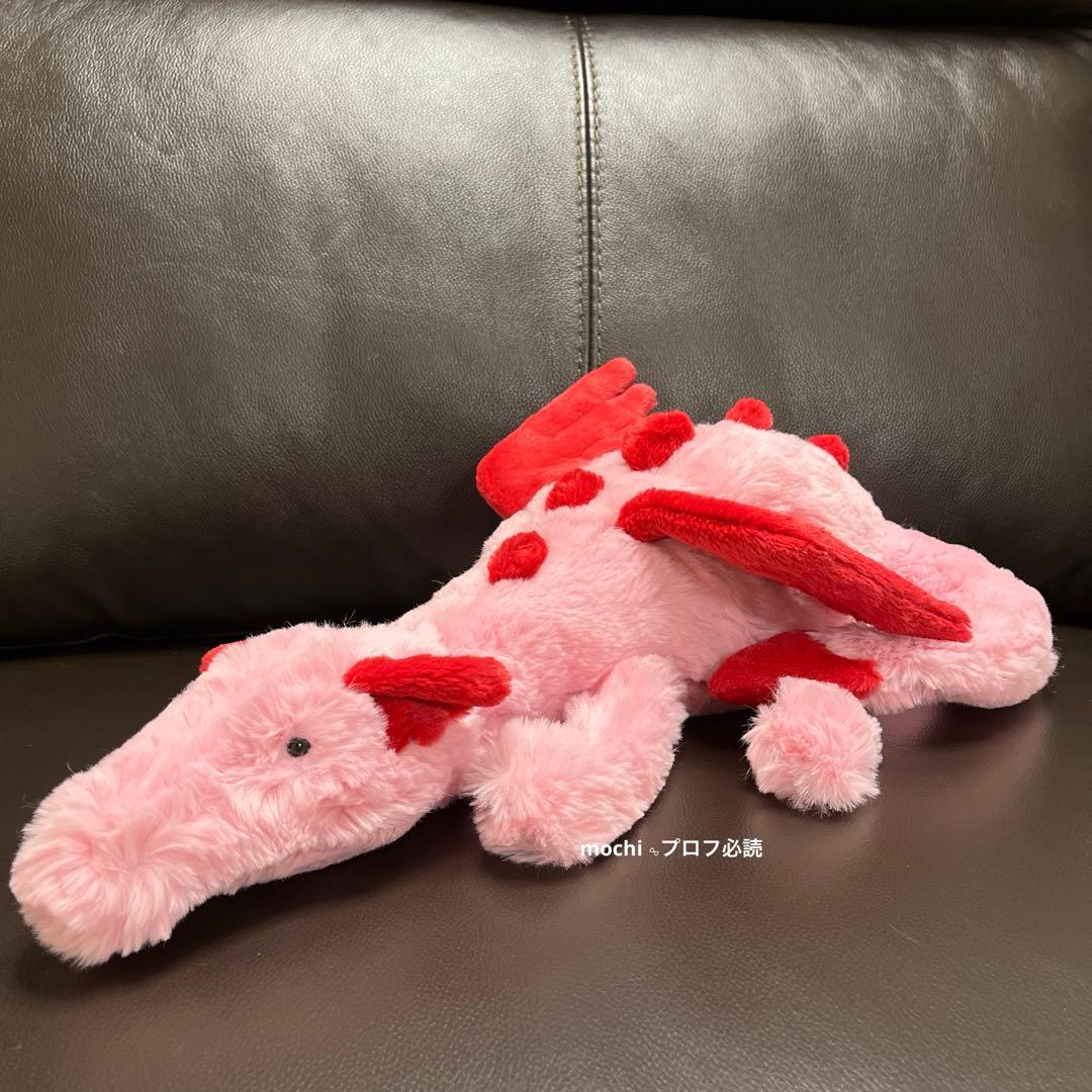  Heart Dragon バレンタイン ドラゴン赤ピンク新品