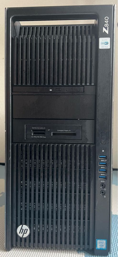 サーバー HP Z840,Quadro P4000,E5 2697A V4( 2 CPU)