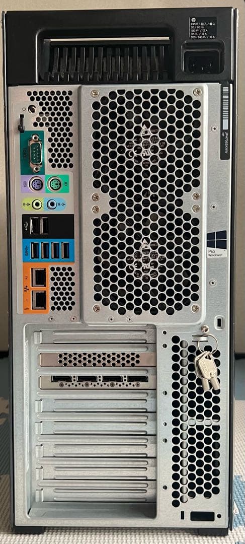 サーバー HP Z840,Quadro P4000,E5 2697A V4( 2 CPU)