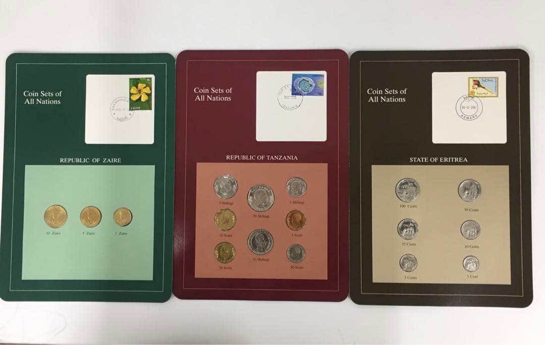 外国セットof All Nations TO.1854