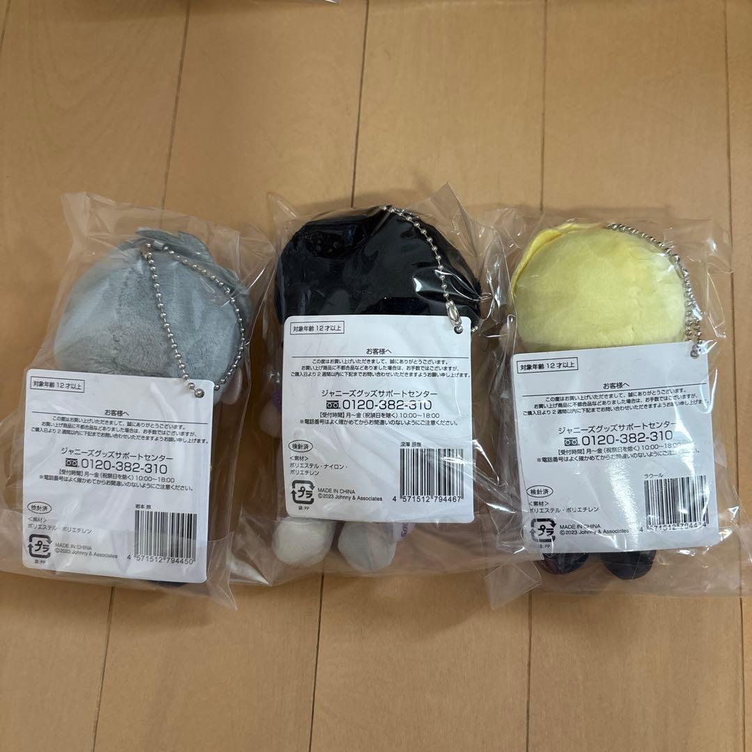 【新品未使用】Manすのチルぬい全員セット + ポストカード