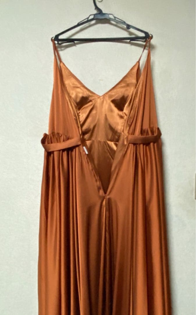 マタニティドレス　テラコッタ