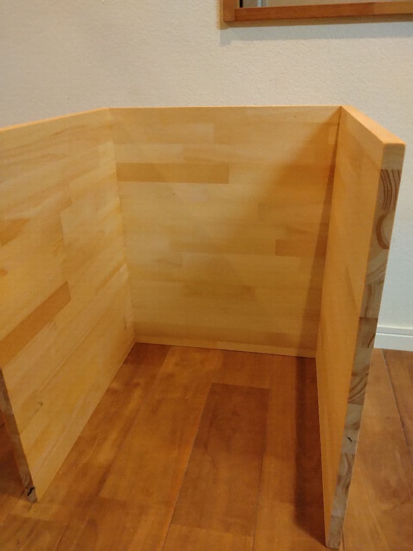 木製　ハンドメイド　オーダー　コの字　キヌカ　踏み台　スツール　ベンチ　水槽台