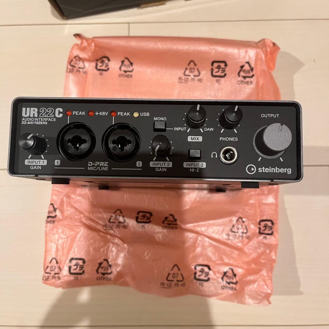 新品未使用　Steinberg UR 22 C オーディオインターフェイス