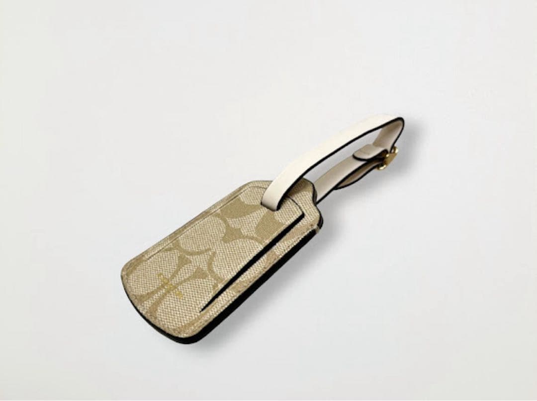 【正規品】COACH コーチ　ネームタグ シグネチャー ラゲッジタグ