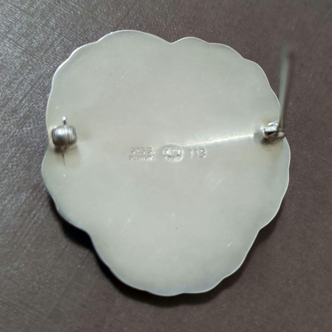 【美品】ヴィンテージ 廃盤 ジョージジェンセン 925S ブローチ #113