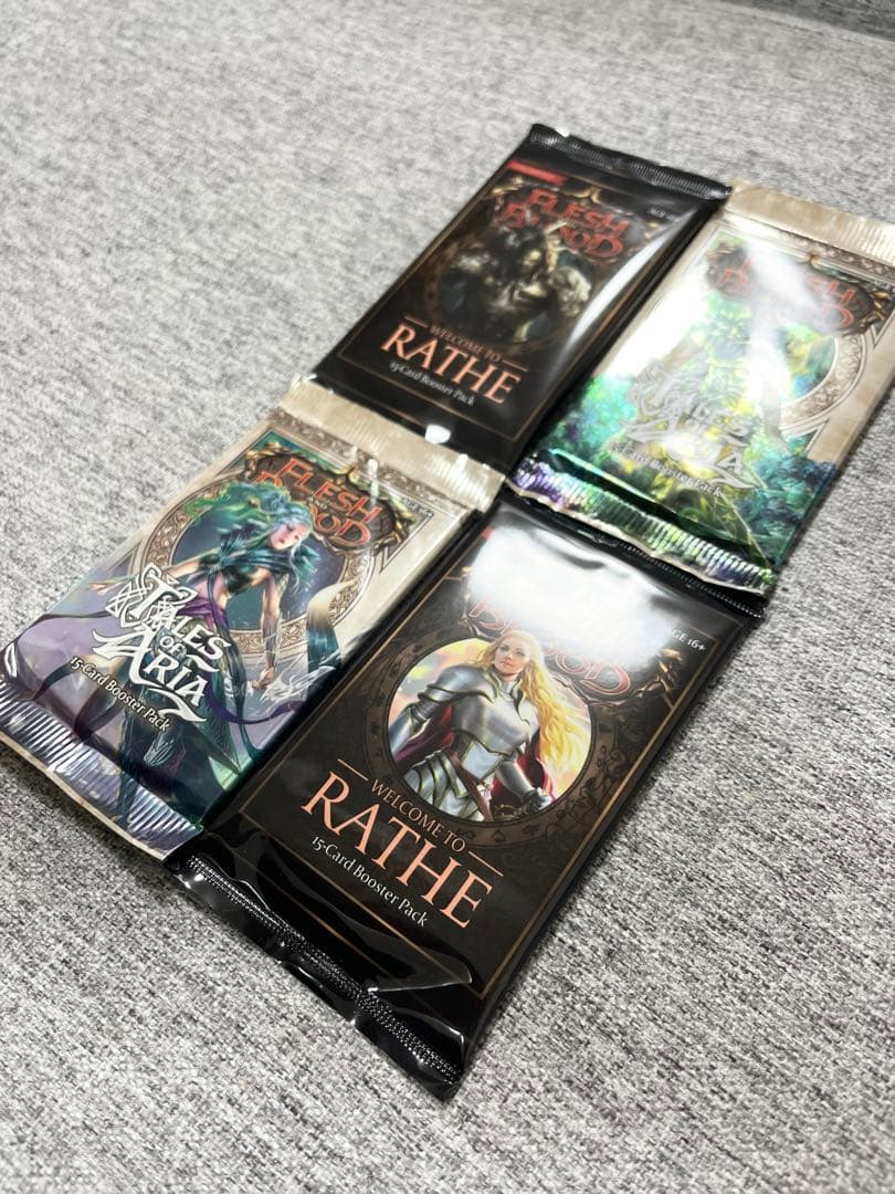 フレッシュアンドブラッド《未開封パック》flesh and blood海外4P