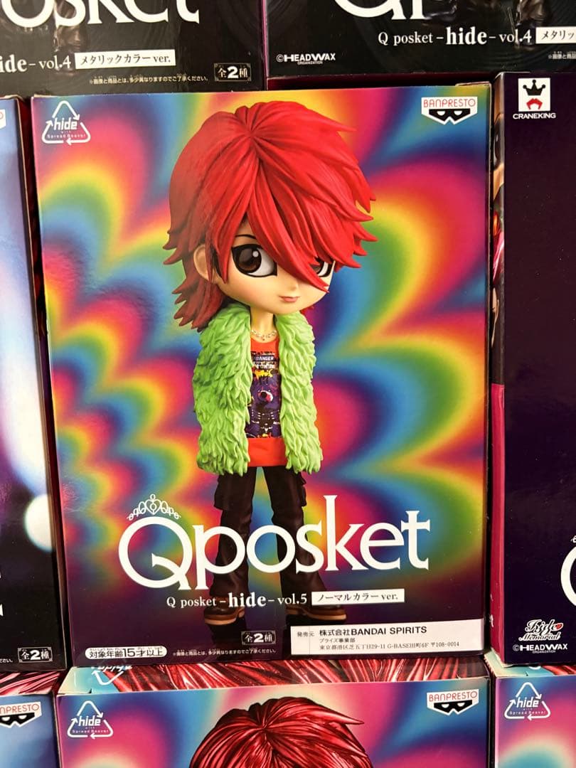 hideフィギュア　Q-posket 18個
