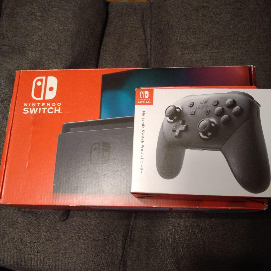 Nintendo Switch 本体 + Proコントローラー