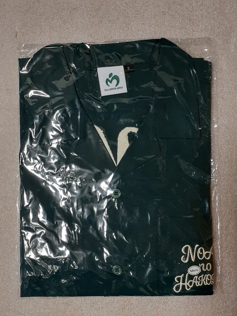 Mrs. GREEN APPLE ノアの方舟 オープンカラーシャツ