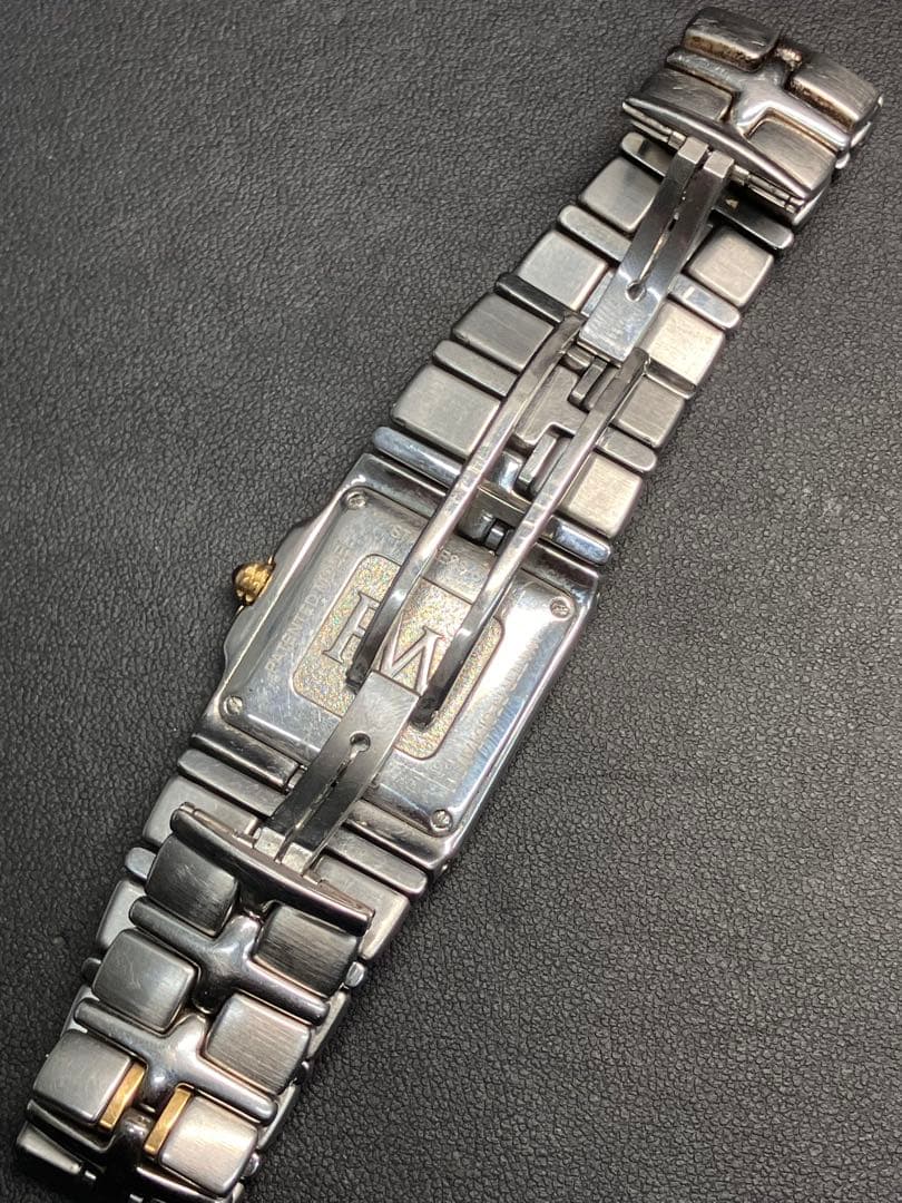 レイモンドウィル 9390 パルシファル デイト スクエア アイボリー文字盤