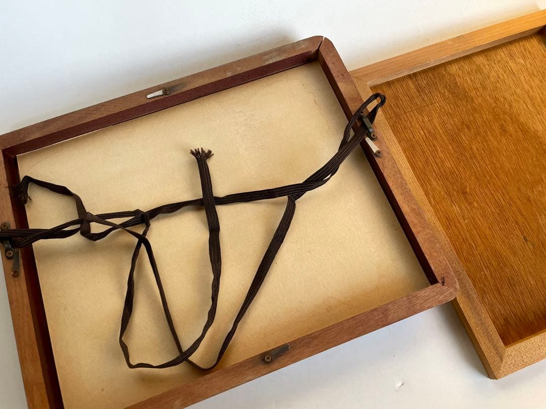 人間国宝　芹沢銈介　ピーマン　野菜　版画　木版　手彩色　額入　額装　民芸　民藝