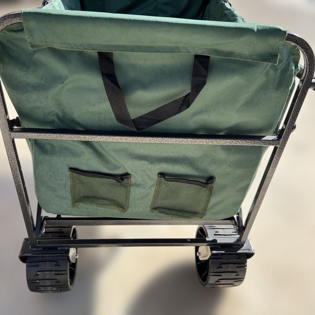 Pasinaz(パシナズ)キャリーカート 折り畳み ワイドタイヤ　キャンプ