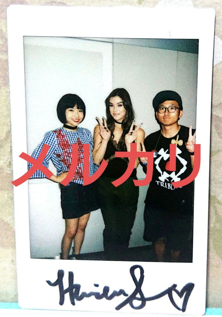 ヘイリースタインフェルド 直筆 サイン チェキ Hailee steinfeld