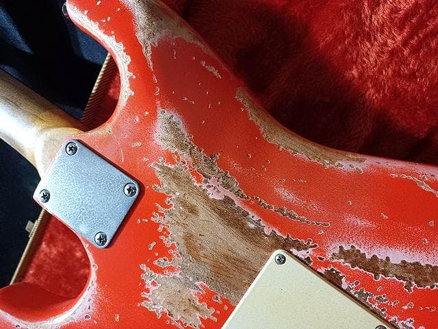 ギター FiestaRed Relic LaquerFinishStratocaster