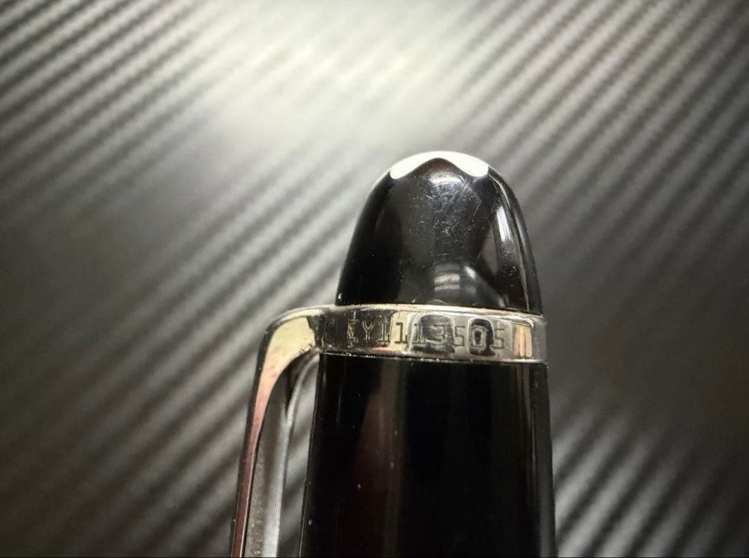 極美品 モンブラン マイスターシュテュック P164 ボールペン プラチナライン