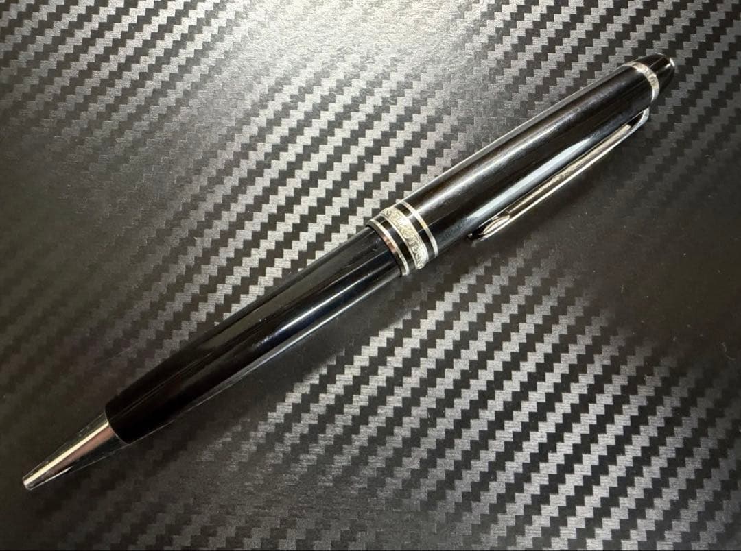 極美品 モンブラン マイスターシュテュック P164 ボールペン プラチナライン