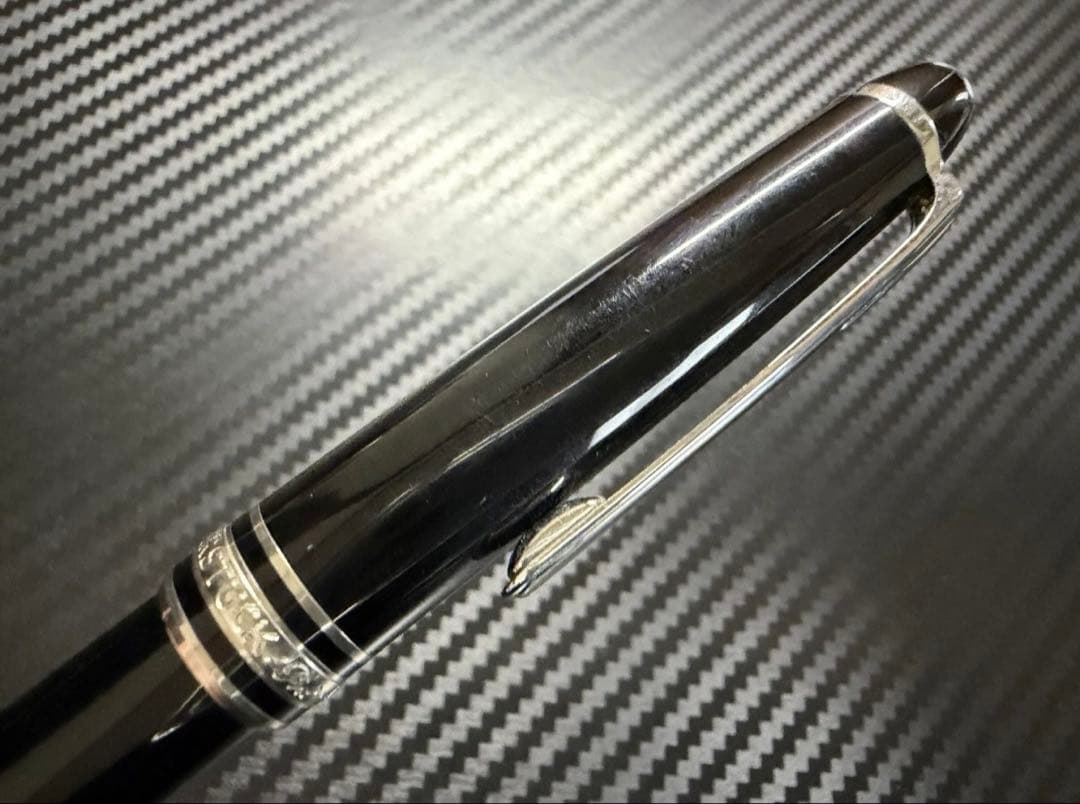 極美品 モンブラン マイスターシュテュック P164 ボールペン プラチナライン