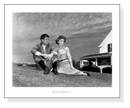 額装品/Jack and Jackie 1953/フォトグラフ/アート/ポスター